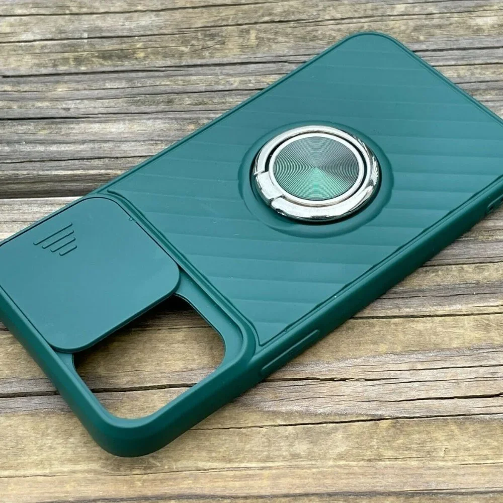 Unbranded Case for iPhone 12 mini Back Fitted Case Camera protection Ring Case
